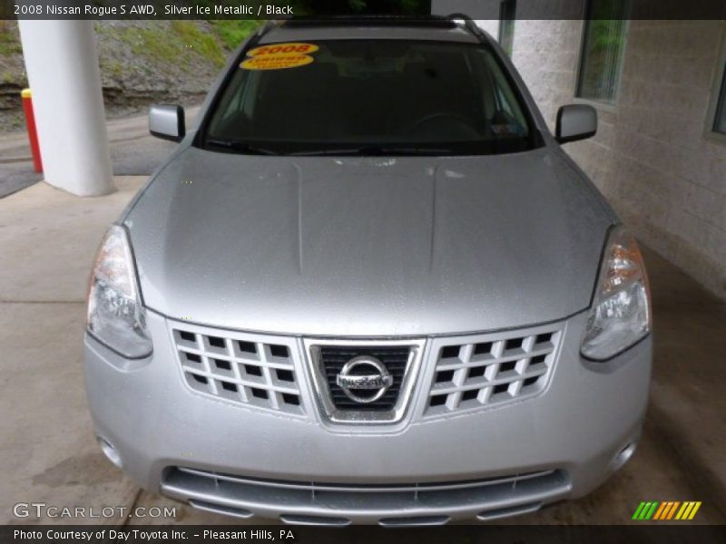 Silver Ice Metallic / Black 2008 Nissan Rogue S AWD