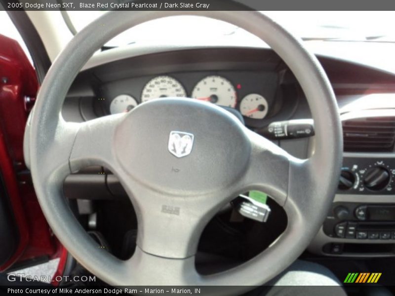 Blaze Red Crystal Pearlcoat / Dark Slate Gray 2005 Dodge Neon SXT