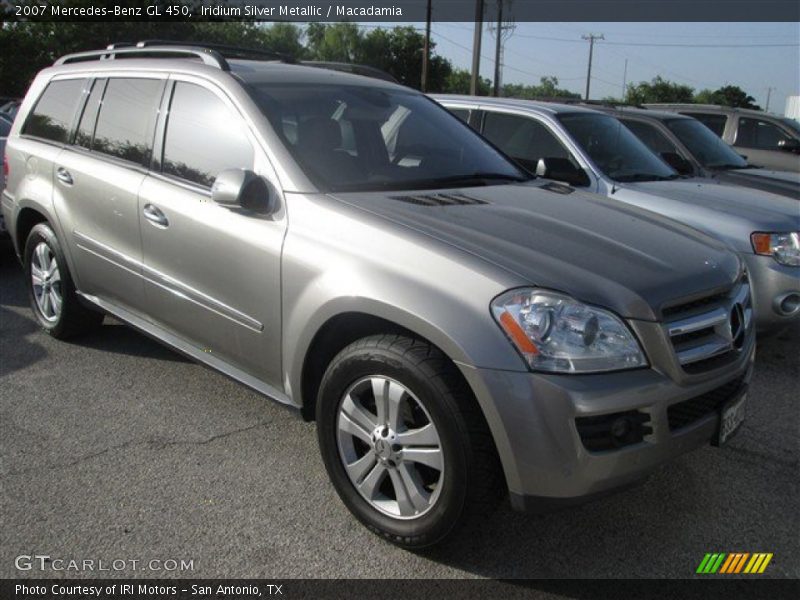 Iridium Silver Metallic / Macadamia 2007 Mercedes-Benz GL 450
