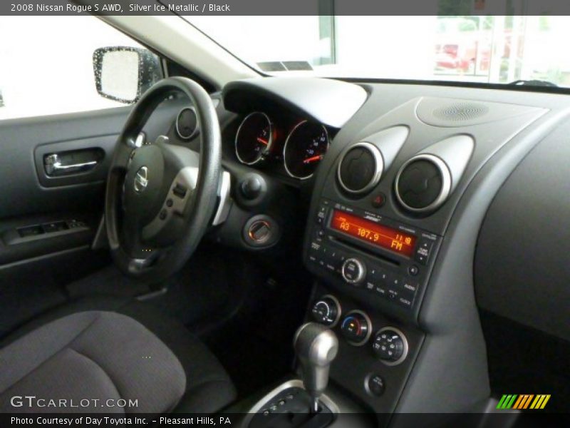 Silver Ice Metallic / Black 2008 Nissan Rogue S AWD