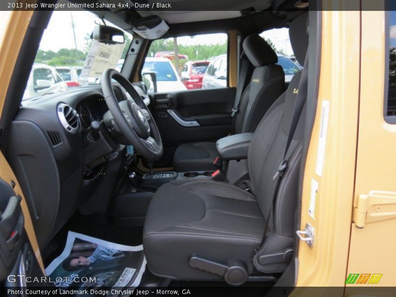 Dune / Black 2013 Jeep Wrangler Unlimited Sahara 4x4