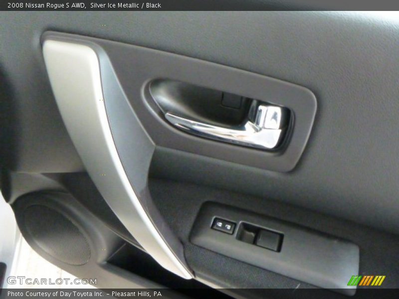 Silver Ice Metallic / Black 2008 Nissan Rogue S AWD