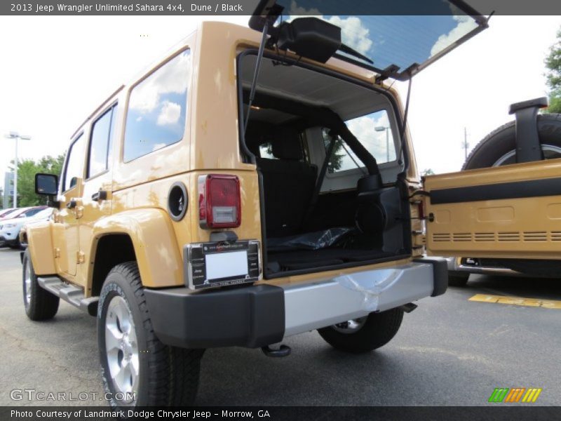Dune / Black 2013 Jeep Wrangler Unlimited Sahara 4x4