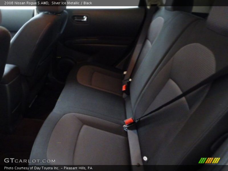 Silver Ice Metallic / Black 2008 Nissan Rogue S AWD