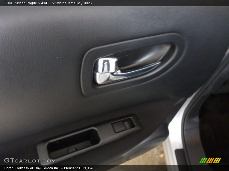 Silver Ice Metallic / Black 2008 Nissan Rogue S AWD