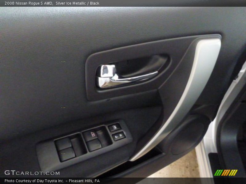 Silver Ice Metallic / Black 2008 Nissan Rogue S AWD