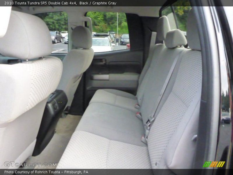 Black / Graphite Gray 2010 Toyota Tundra SR5 Double Cab 4x4