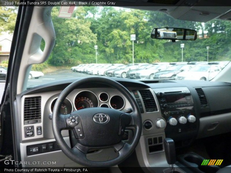 Black / Graphite Gray 2010 Toyota Tundra SR5 Double Cab 4x4