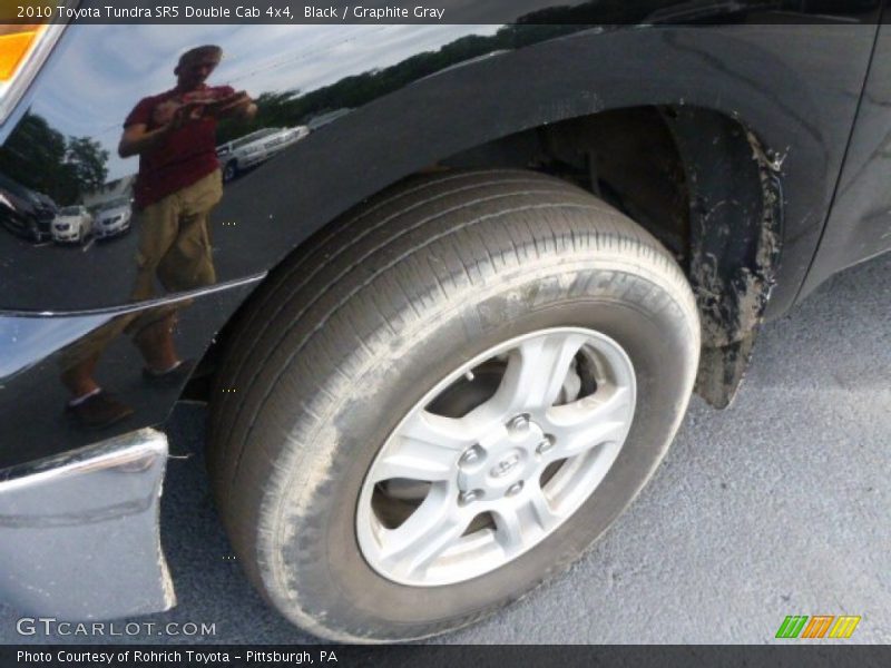 Black / Graphite Gray 2010 Toyota Tundra SR5 Double Cab 4x4