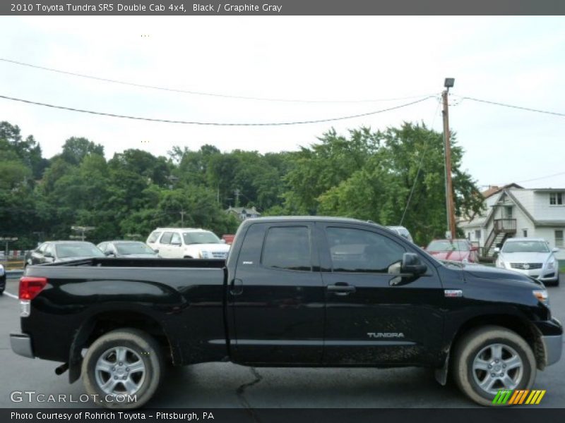 Black / Graphite Gray 2010 Toyota Tundra SR5 Double Cab 4x4