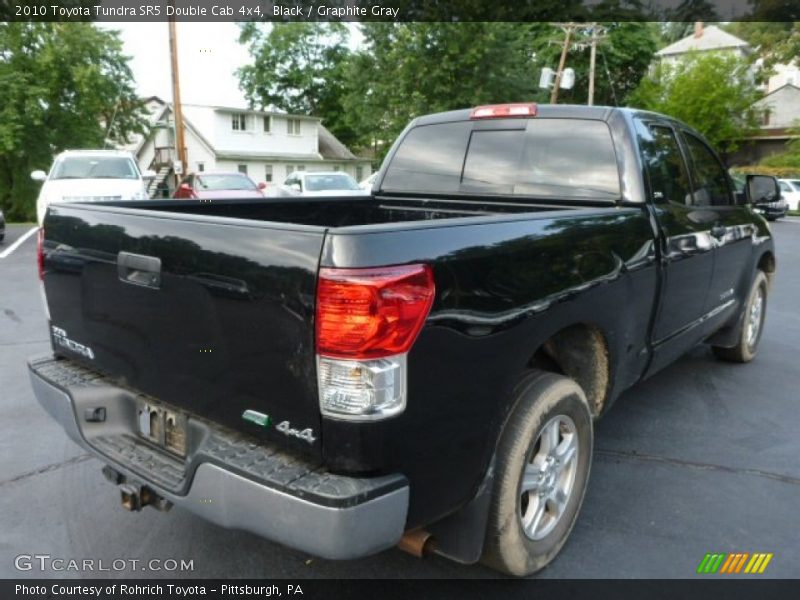 Black / Graphite Gray 2010 Toyota Tundra SR5 Double Cab 4x4