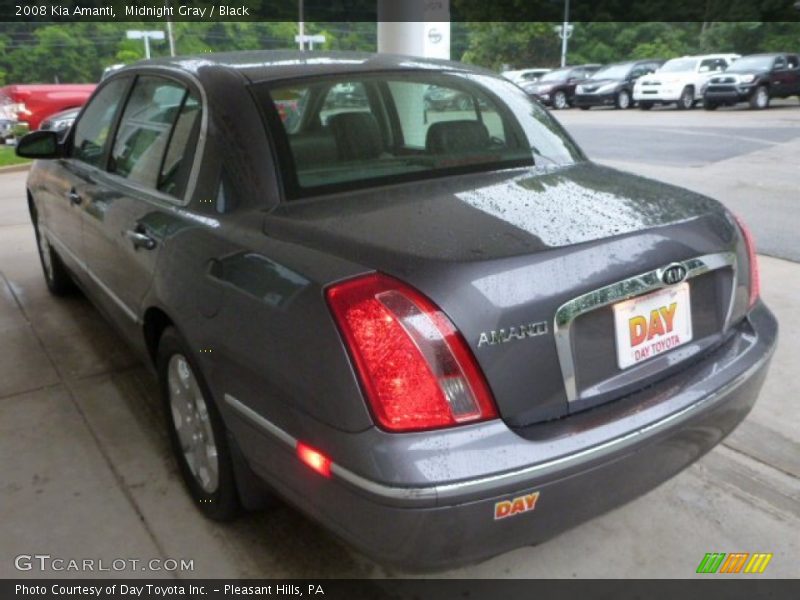 Midnight Gray / Black 2008 Kia Amanti