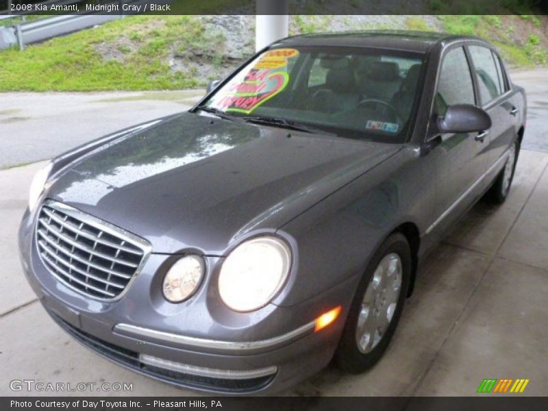 Midnight Gray / Black 2008 Kia Amanti