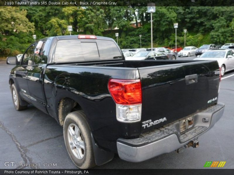 Black / Graphite Gray 2010 Toyota Tundra SR5 Double Cab 4x4