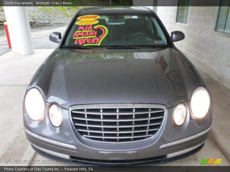Midnight Gray / Black 2008 Kia Amanti
