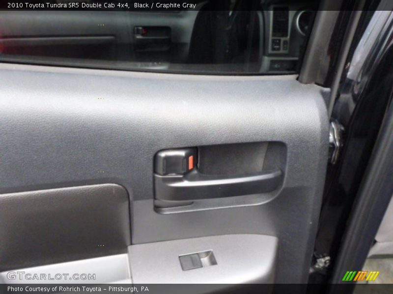 Black / Graphite Gray 2010 Toyota Tundra SR5 Double Cab 4x4