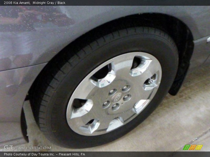 Midnight Gray / Black 2008 Kia Amanti