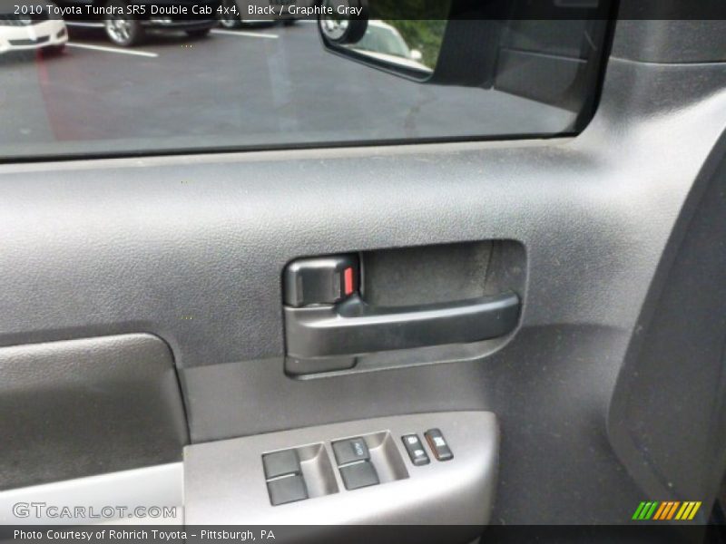 Black / Graphite Gray 2010 Toyota Tundra SR5 Double Cab 4x4