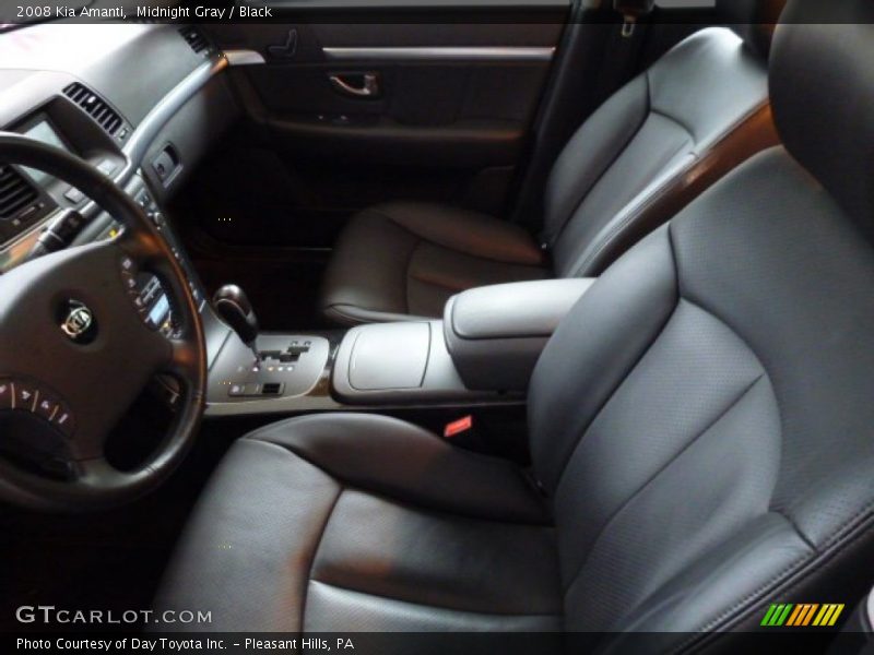 Midnight Gray / Black 2008 Kia Amanti