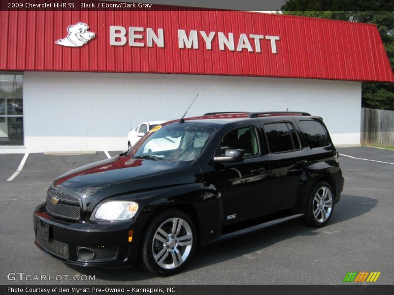 Black / Ebony/Dark Gray 2009 Chevrolet HHR SS