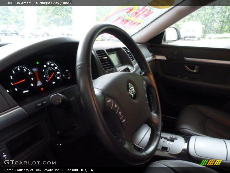 Midnight Gray / Black 2008 Kia Amanti