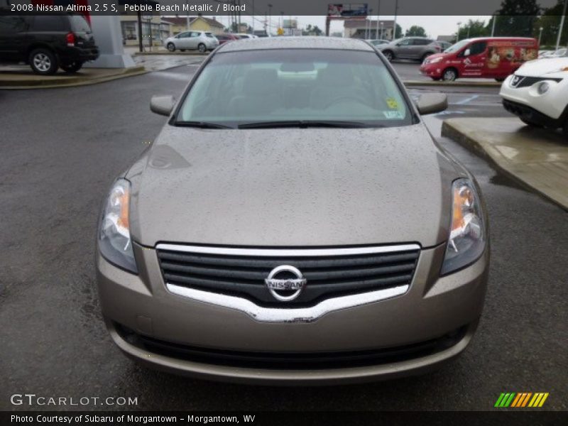 Pebble Beach Metallic / Blond 2008 Nissan Altima 2.5 S