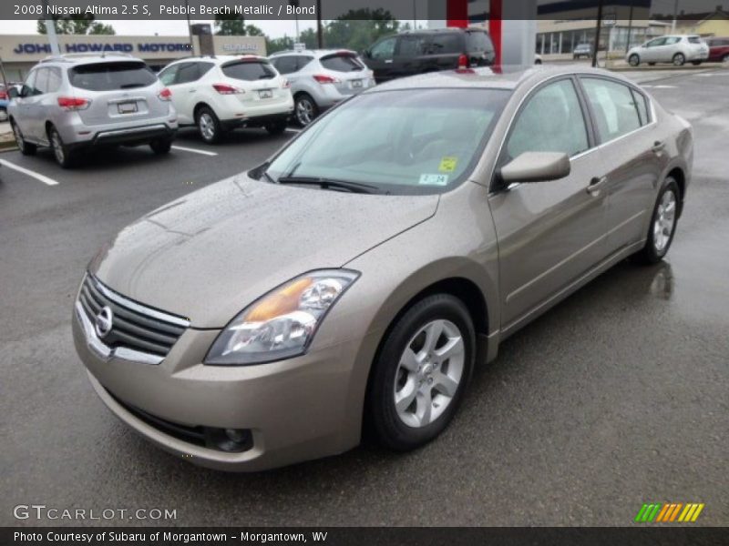 Pebble Beach Metallic / Blond 2008 Nissan Altima 2.5 S