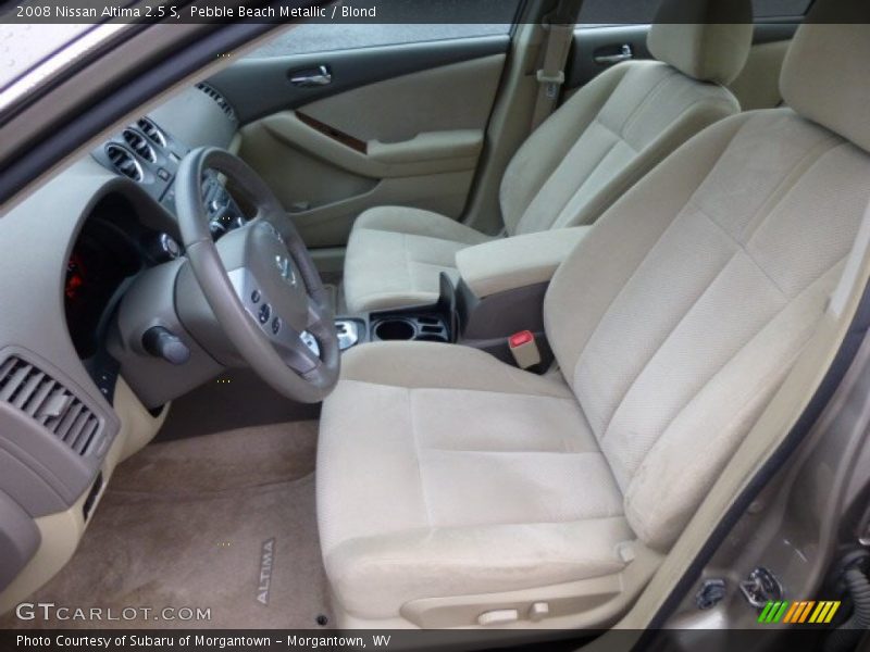 Pebble Beach Metallic / Blond 2008 Nissan Altima 2.5 S