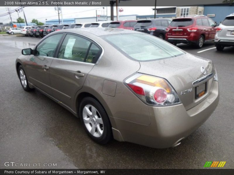 Pebble Beach Metallic / Blond 2008 Nissan Altima 2.5 S