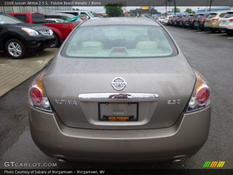 Pebble Beach Metallic / Blond 2008 Nissan Altima 2.5 S