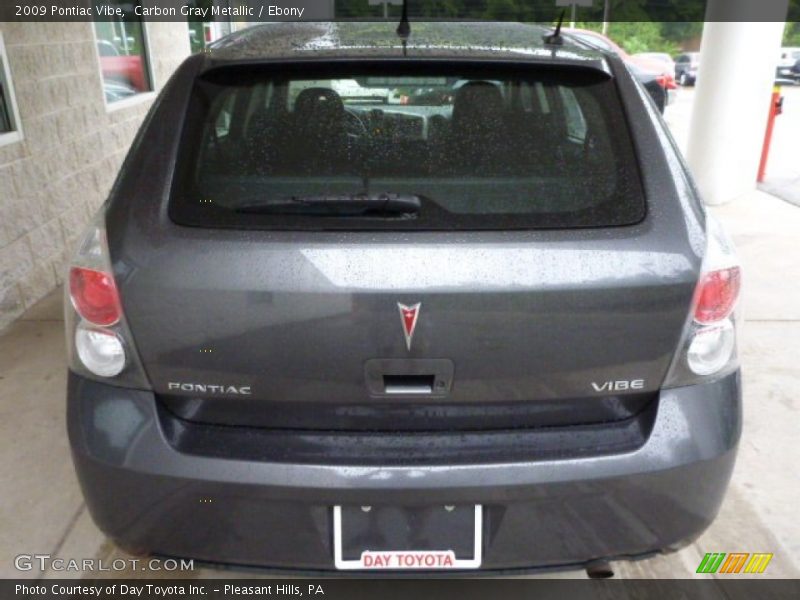 Carbon Gray Metallic / Ebony 2009 Pontiac Vibe