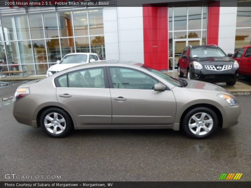 Pebble Beach Metallic / Blond 2008 Nissan Altima 2.5 S