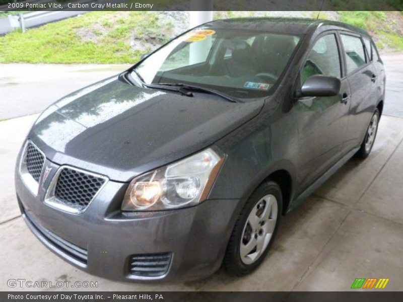 Carbon Gray Metallic / Ebony 2009 Pontiac Vibe