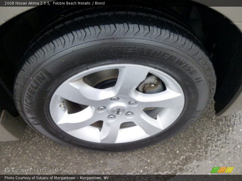 Pebble Beach Metallic / Blond 2008 Nissan Altima 2.5 S