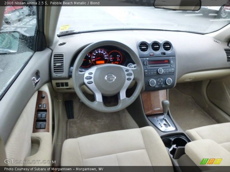 Pebble Beach Metallic / Blond 2008 Nissan Altima 2.5 S