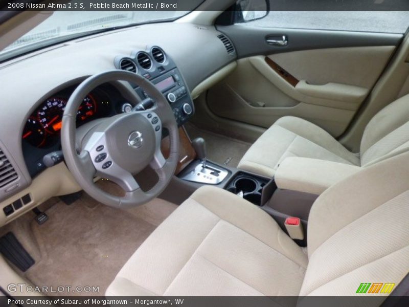 Pebble Beach Metallic / Blond 2008 Nissan Altima 2.5 S