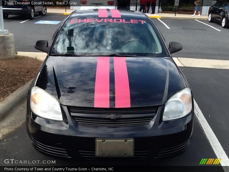 Black / Gray 2005 Chevrolet Cobalt Sedan