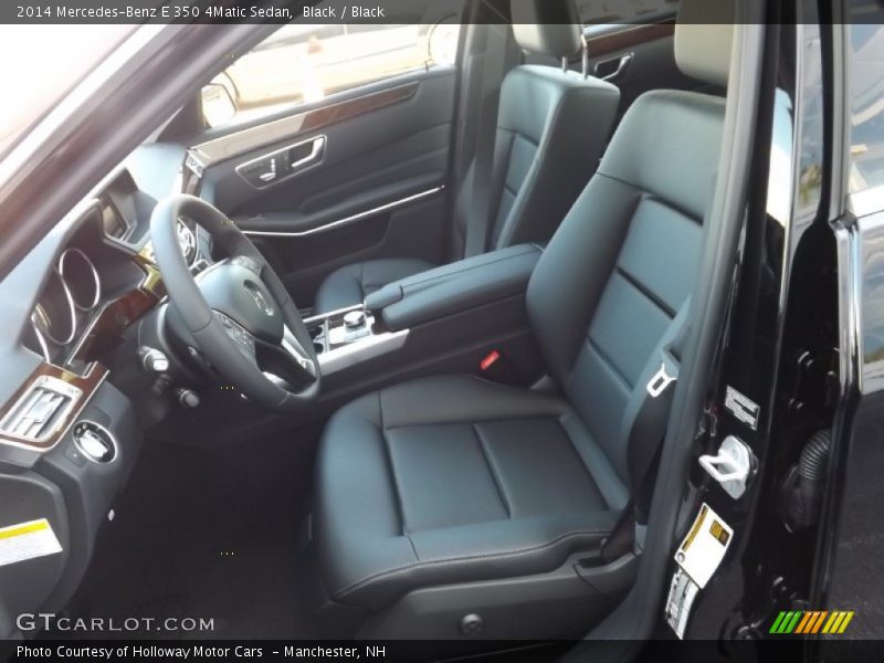 Black / Black 2014 Mercedes-Benz E 350 4Matic Sedan