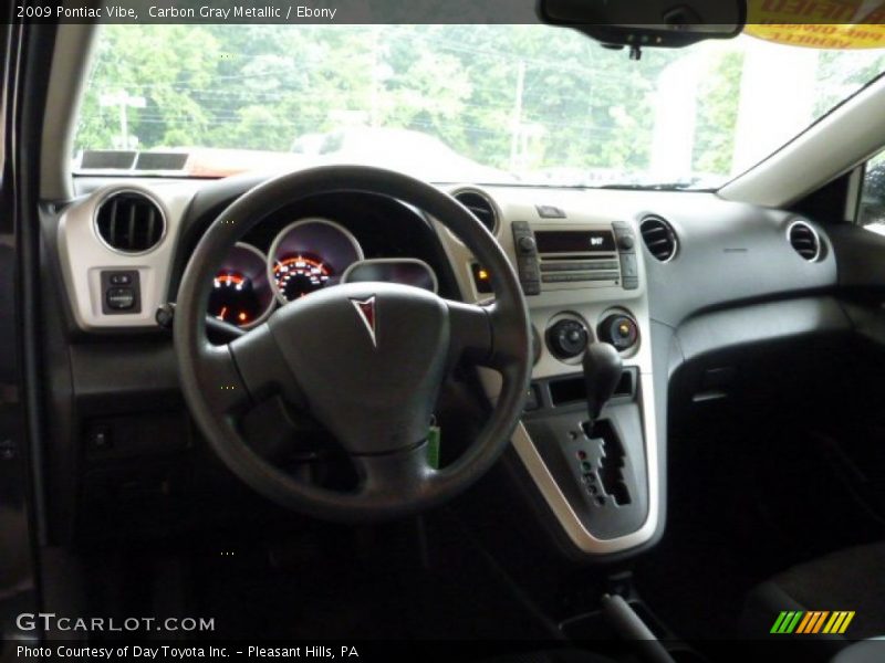 Carbon Gray Metallic / Ebony 2009 Pontiac Vibe