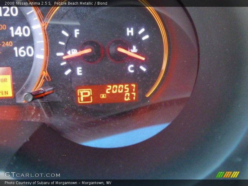 Pebble Beach Metallic / Blond 2008 Nissan Altima 2.5 S