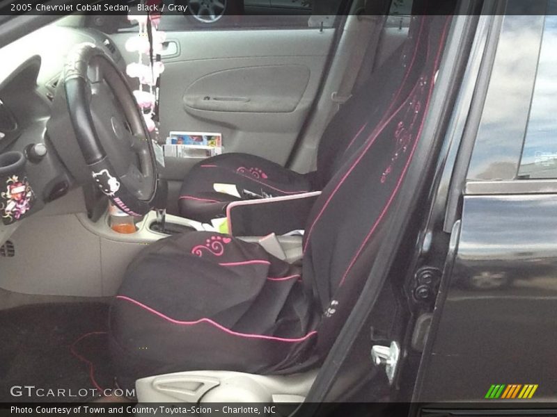 Black / Gray 2005 Chevrolet Cobalt Sedan