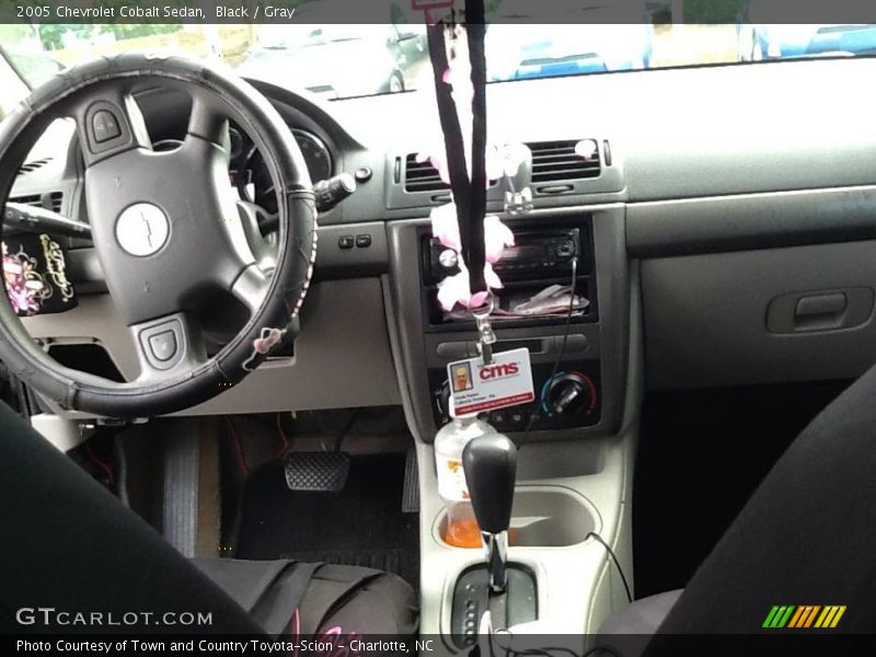 Black / Gray 2005 Chevrolet Cobalt Sedan