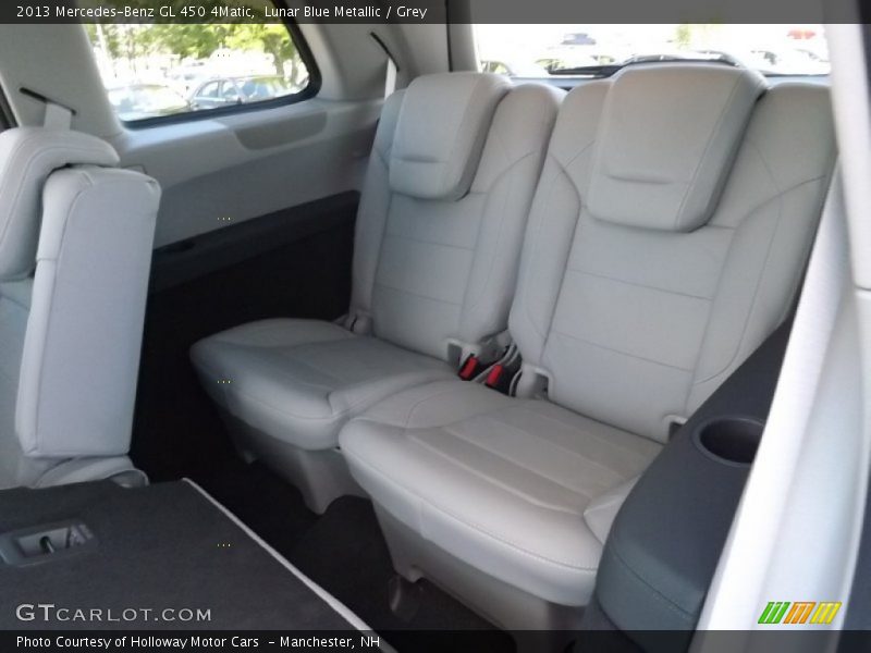 Lunar Blue Metallic / Grey 2013 Mercedes-Benz GL 450 4Matic