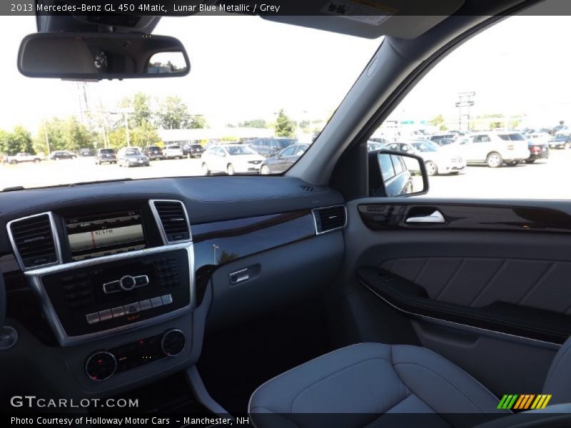 Lunar Blue Metallic / Grey 2013 Mercedes-Benz GL 450 4Matic