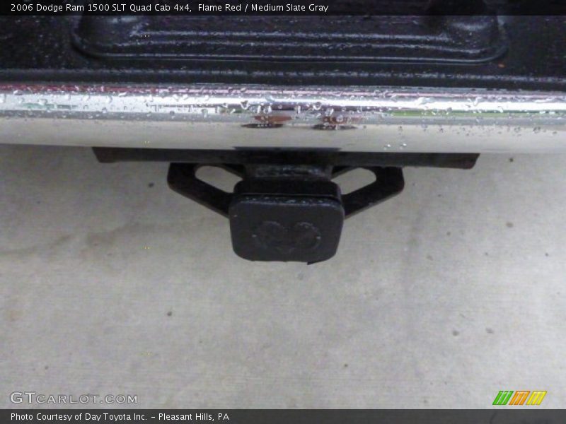 Flame Red / Medium Slate Gray 2006 Dodge Ram 1500 SLT Quad Cab 4x4