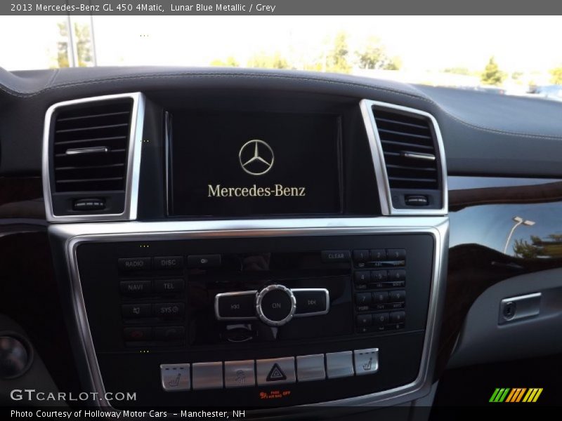 Lunar Blue Metallic / Grey 2013 Mercedes-Benz GL 450 4Matic