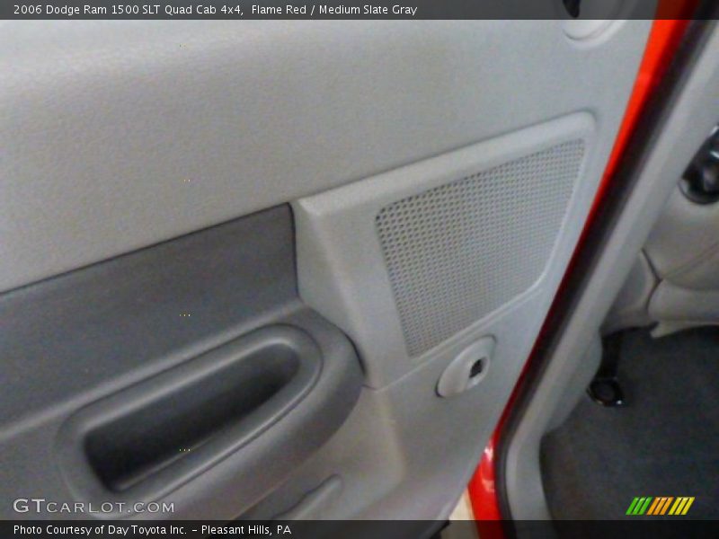Flame Red / Medium Slate Gray 2006 Dodge Ram 1500 SLT Quad Cab 4x4