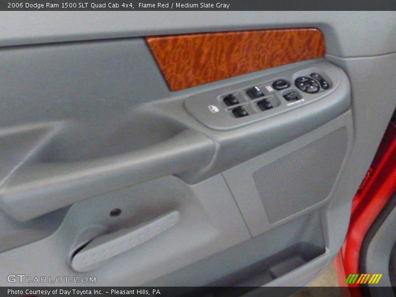 Flame Red / Medium Slate Gray 2006 Dodge Ram 1500 SLT Quad Cab 4x4