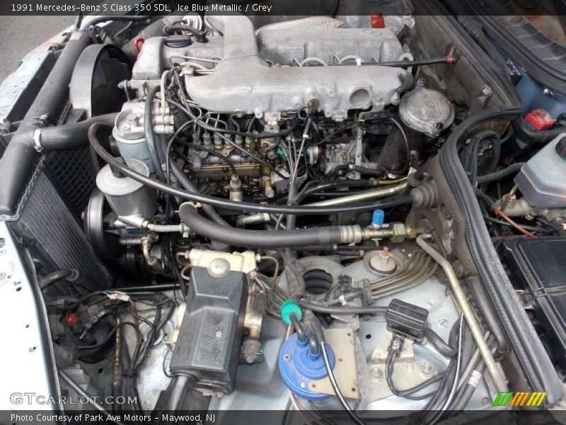  1991 S Class 350 SDL Engine - 3.5 Liter SOHC 12-Valve Turbo-Diesel Inline 6 Cylinder