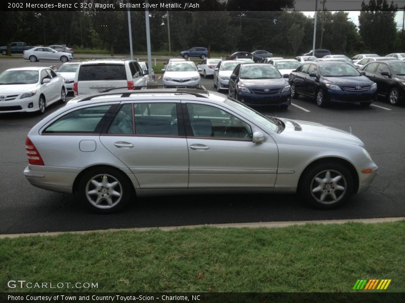 Brilliant Silver Metallic / Ash 2002 Mercedes-Benz C 320 Wagon